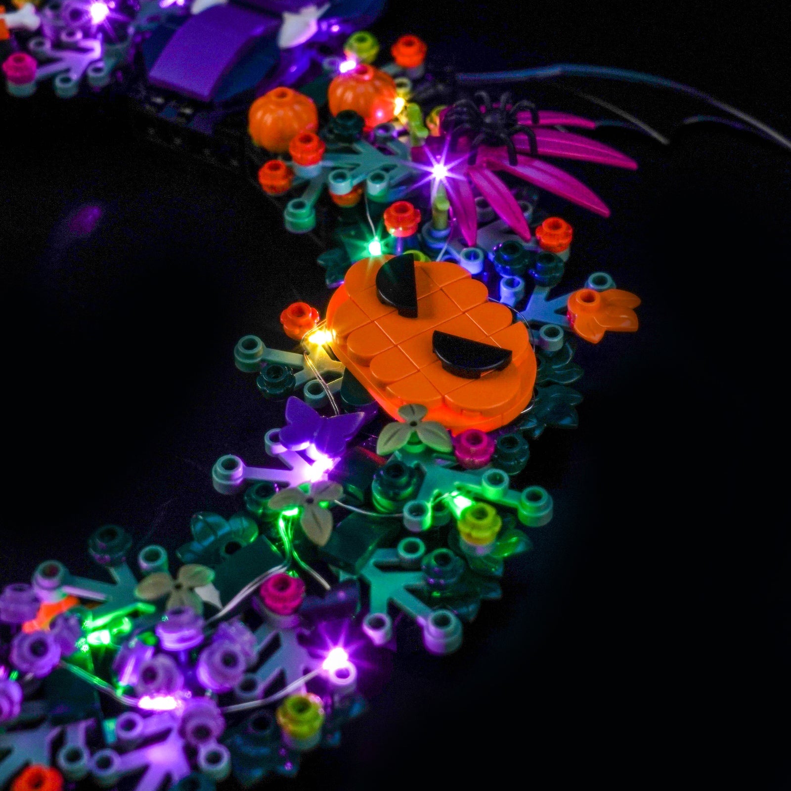 LED-Beleuchtungsset für LEGO® Halloween-Kranz (40825)