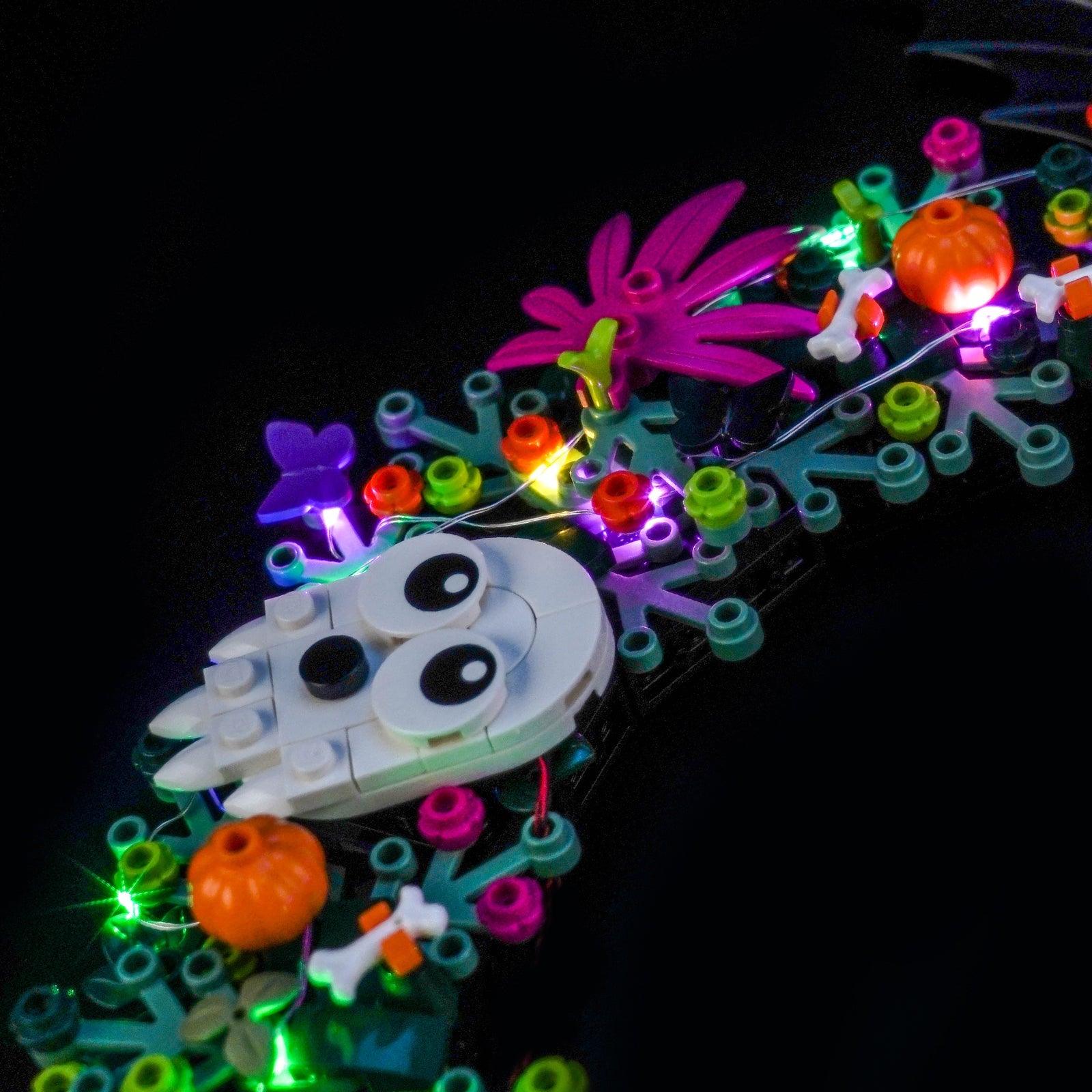 LED-Beleuchtungsset für LEGO® Halloween-Kranz (40825)