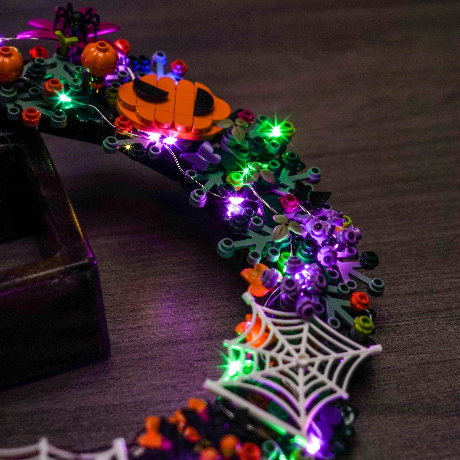 LED-Beleuchtungsset für LEGO® Halloween-Kranz (40825)