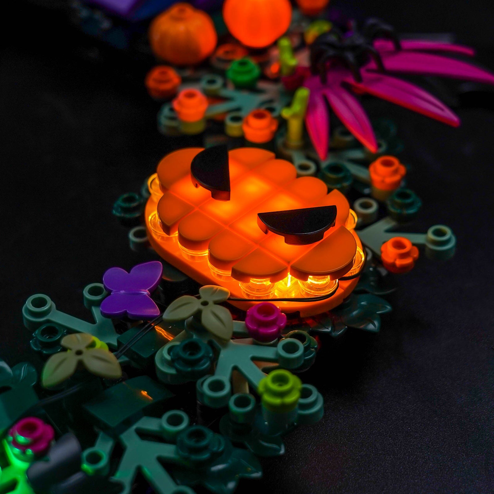 LED-Beleuchtungsset für LEGO® Halloween-Kranz (40825)