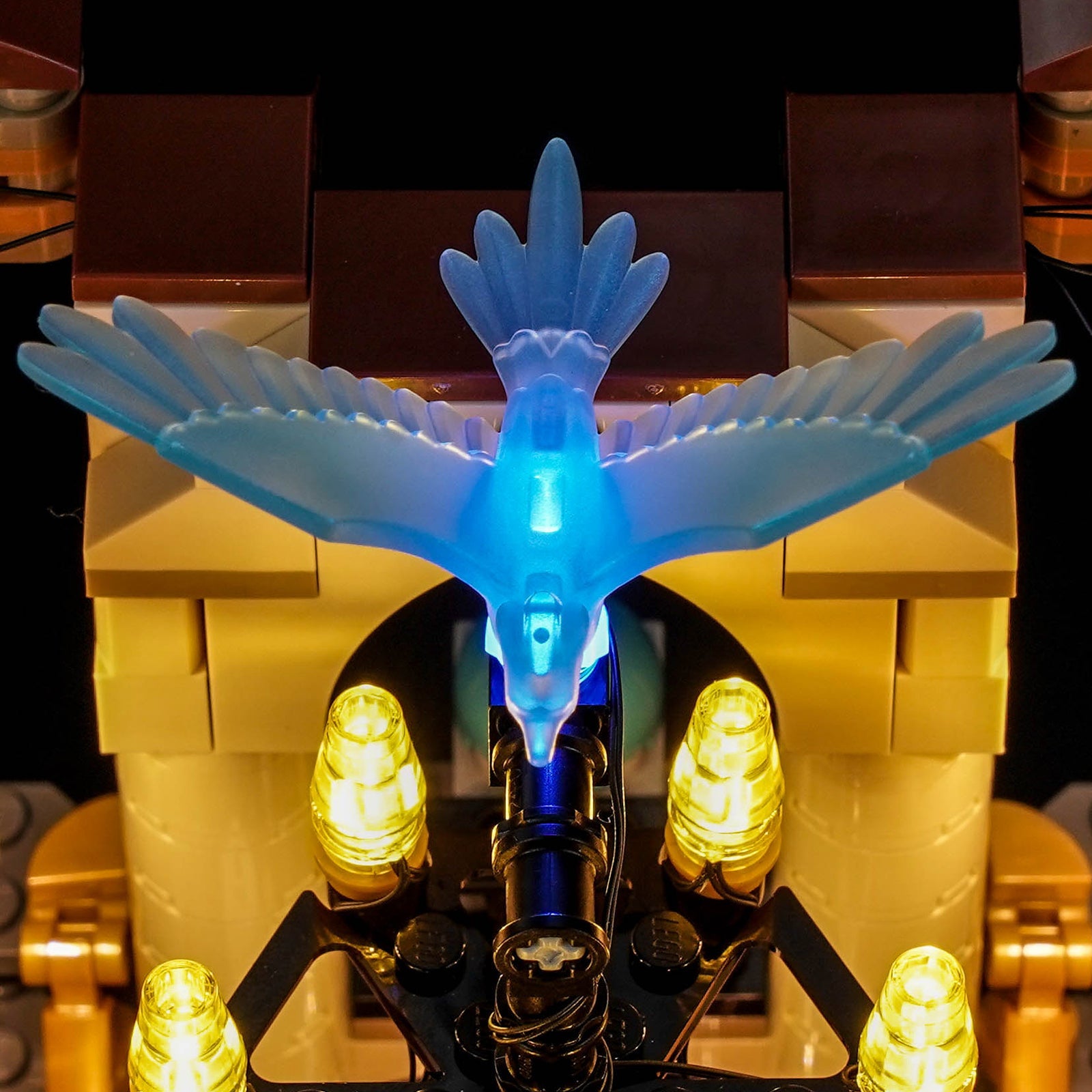 Juego de luces LED para el sujetalibros de LEGO® Harry Potter™: Oficina de Dumbledore 76478