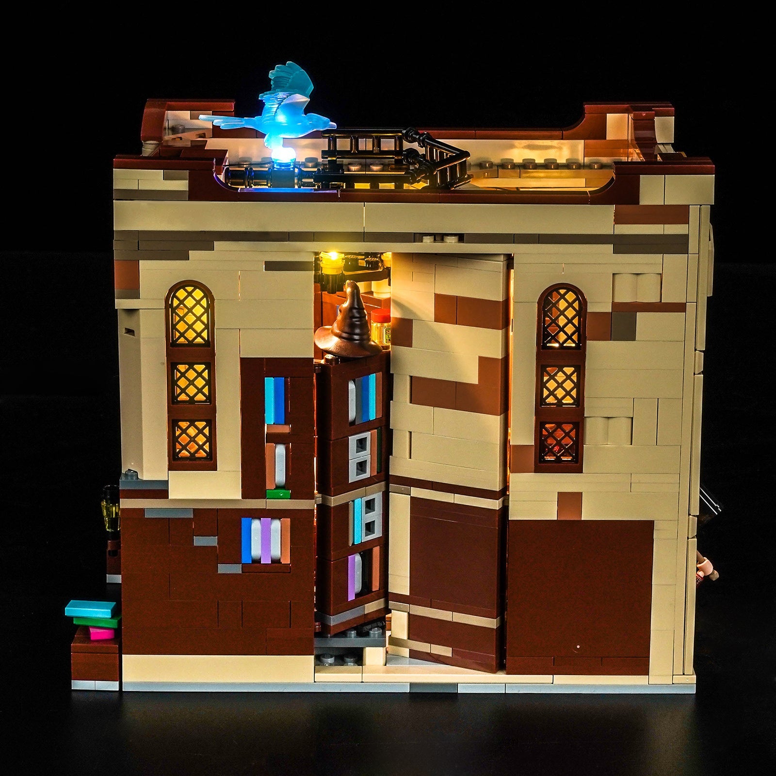 Juego de luces LED para el sujetalibros de LEGO® Harry Potter™: Oficina de Dumbledore 76478