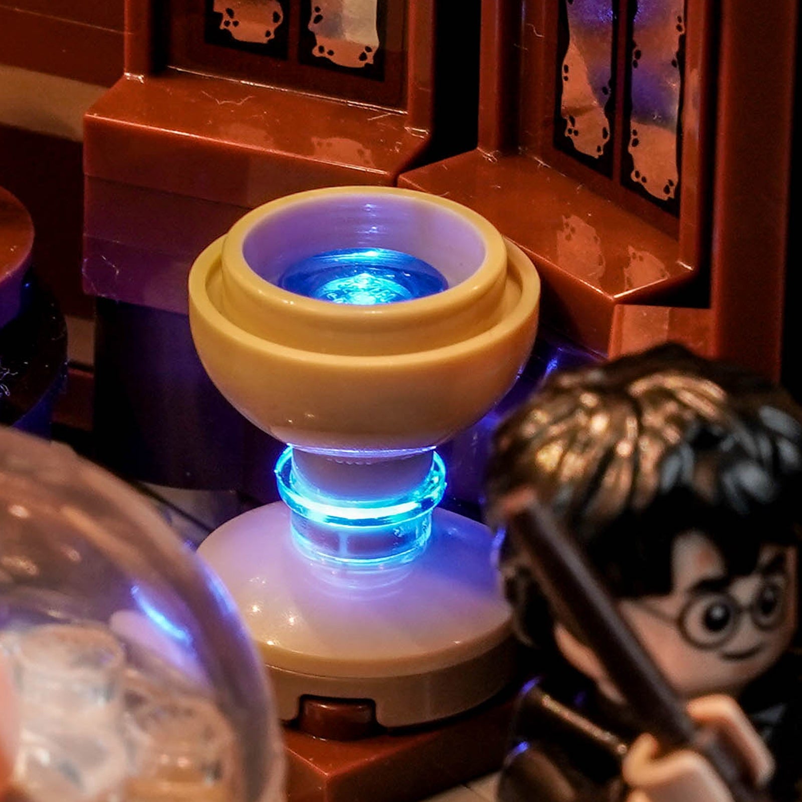Juego de luces LED para el sujetalibros de LEGO® Harry Potter™: Oficina de Dumbledore 76478