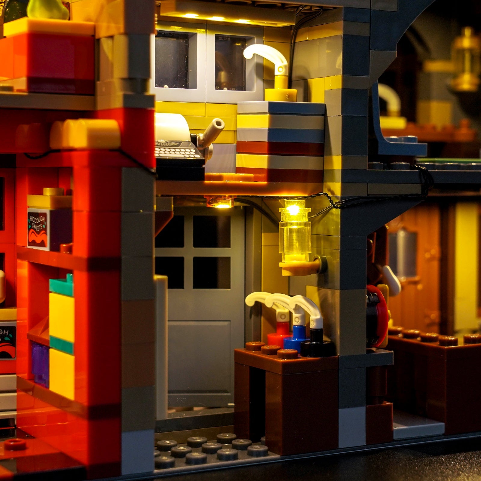 LED-beleuchtungsset für LEGO® Harry Potter Hogsmeade Village – Collectors' Edition 76457