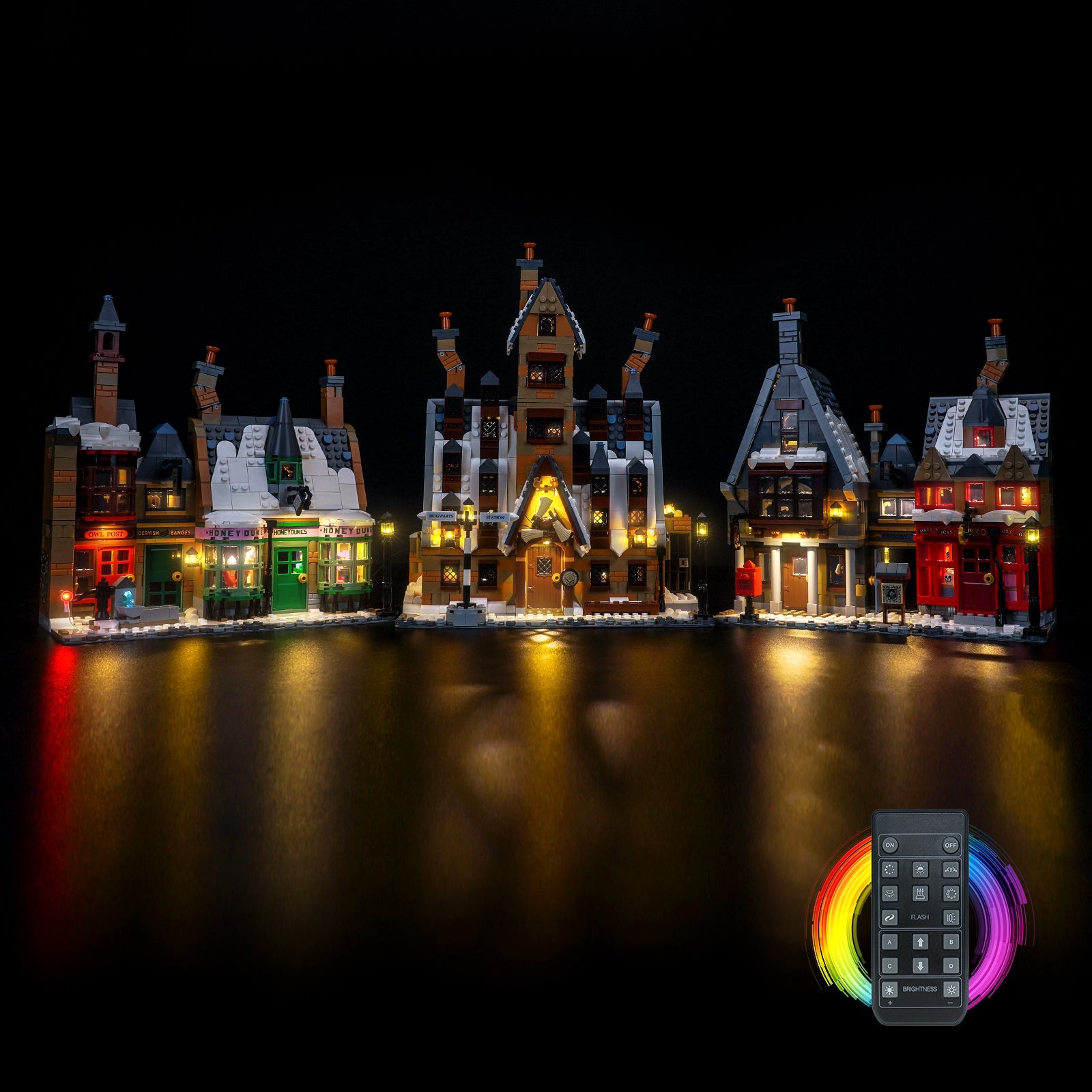 LED-beleuchtungsset für LEGO® Harry Potter Hogsmeade Village – Collectors' Edition 76457
