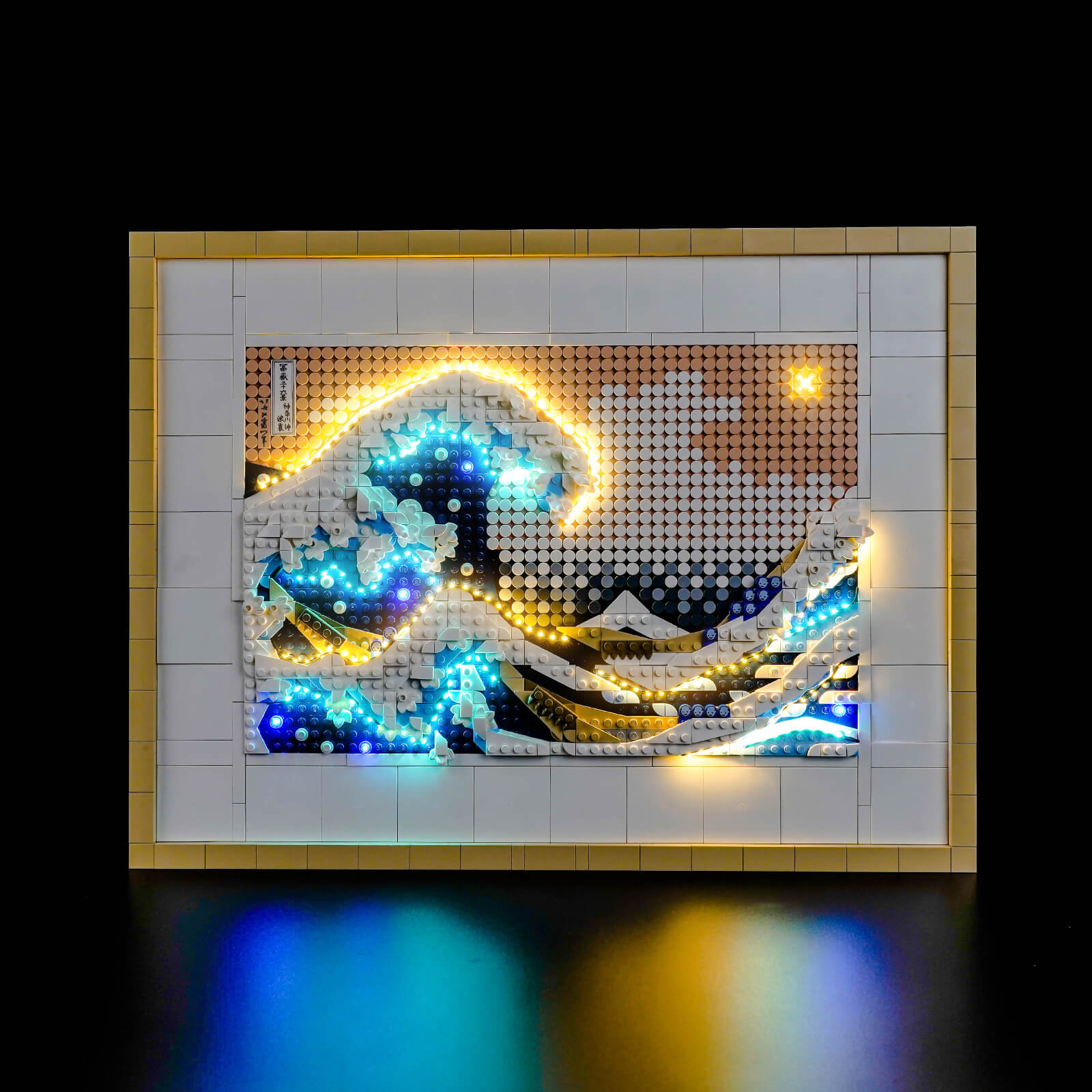 LED-beleuchtungsset für LEGO® Art Hokusai – The Great Wave 31208