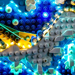 LED-beleuchtungsset für LEGO® Art Hokusai – The Great Wave 31208