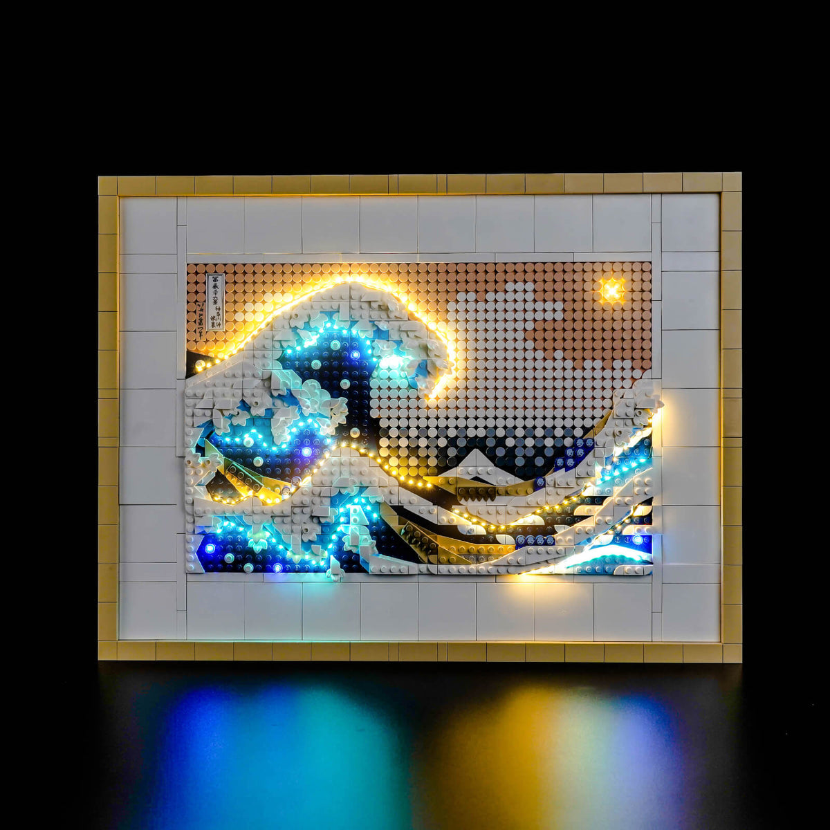 LED-beleuchtungsset für LEGO® Art Hokusai – The Great Wave 31208