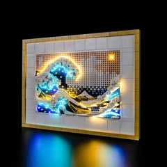 LED-beleuchtungsset für LEGO® Art Hokusai – The Great Wave 31208