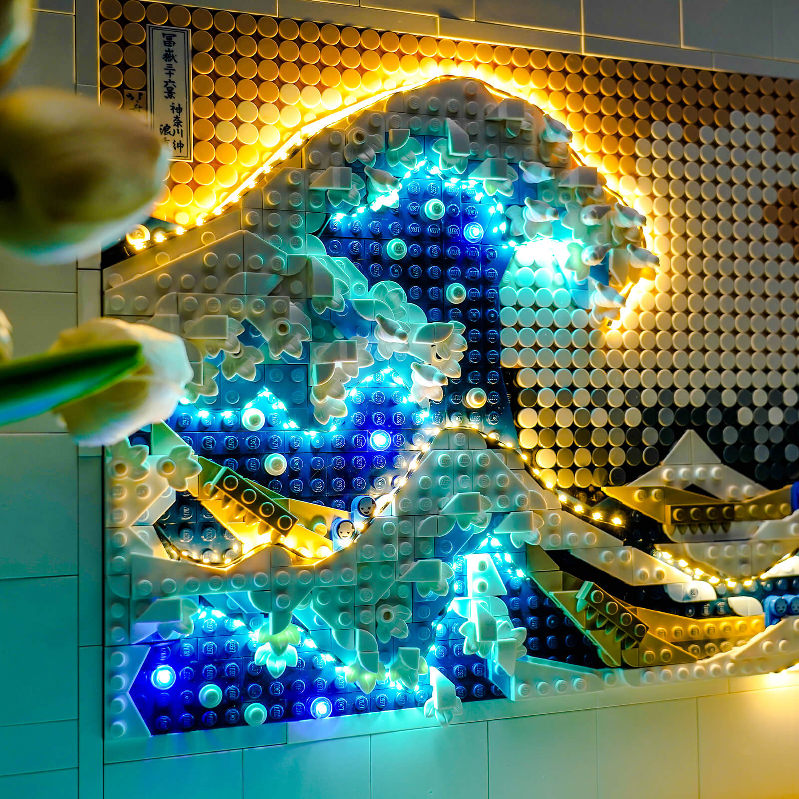 LED-beleuchtungsset für LEGO® Art Hokusai – The Great Wave 31208