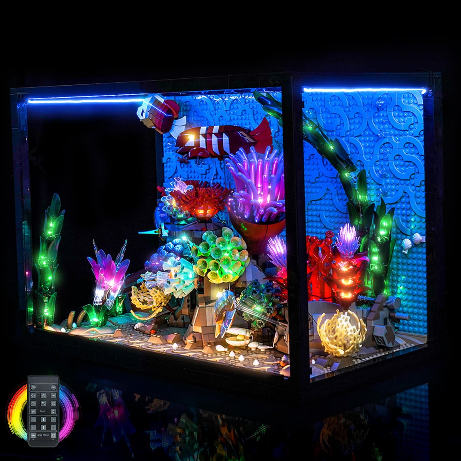LED-beleuchtungsset für LEGO® Icons Tropical Aquarium 10366