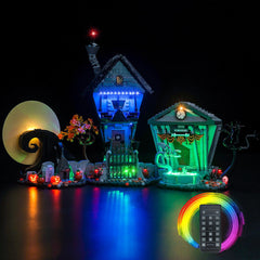 LED-Beleuchtungsset für LEGO® Ideas Disney Tim Burtons The Nightmare Before Christmas (21351)