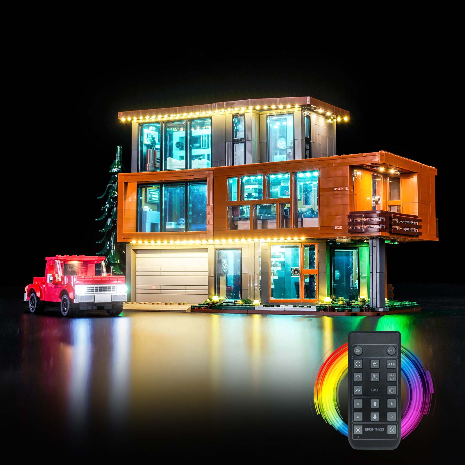 LED-beleuchtungsset für LEGO® Ideas Twilight The Cullen House 21354