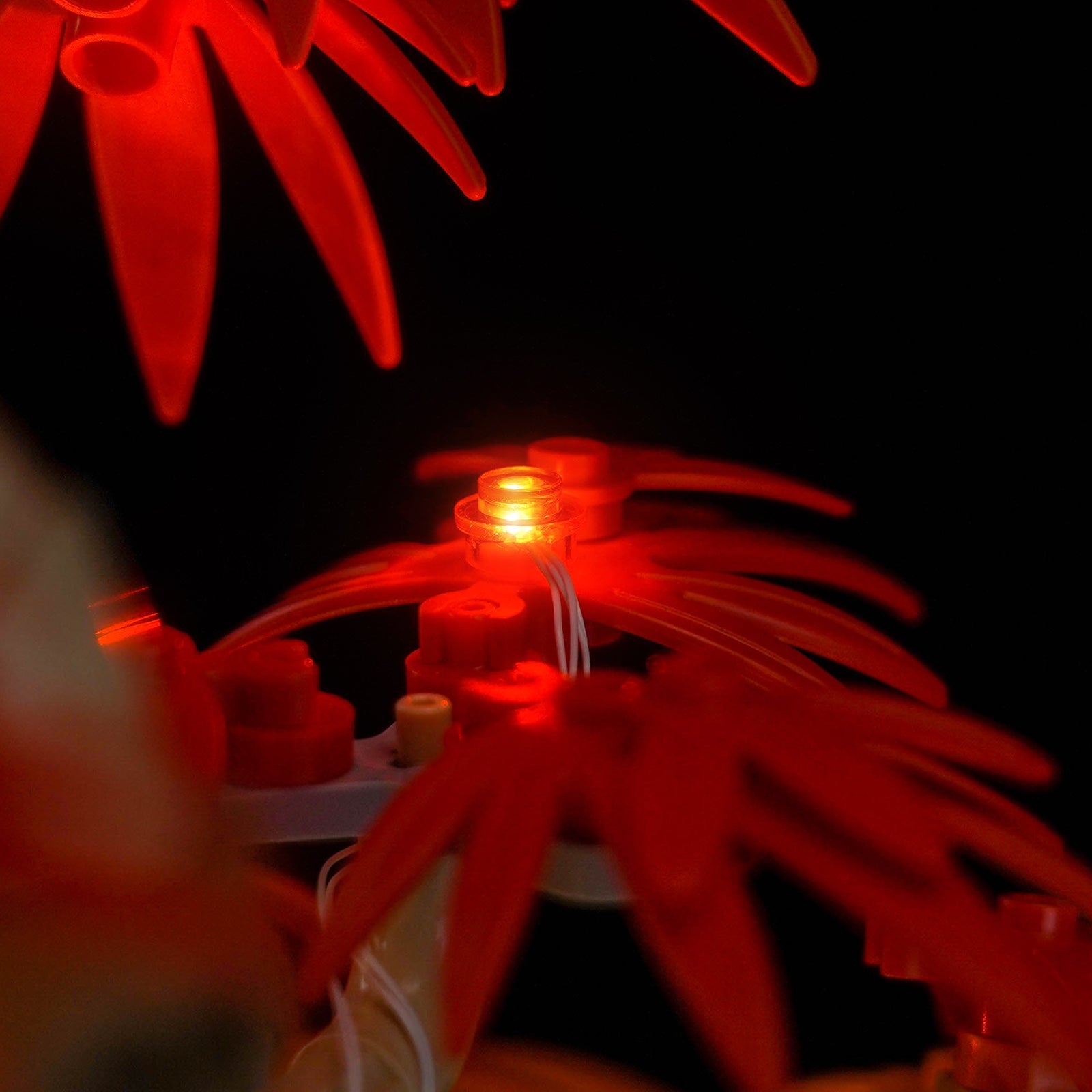 LED-beleuchtungsset für LEGO® The Botanical Collection Japanese Red Maple Bonsai Tree 10348 Upgrade-Version