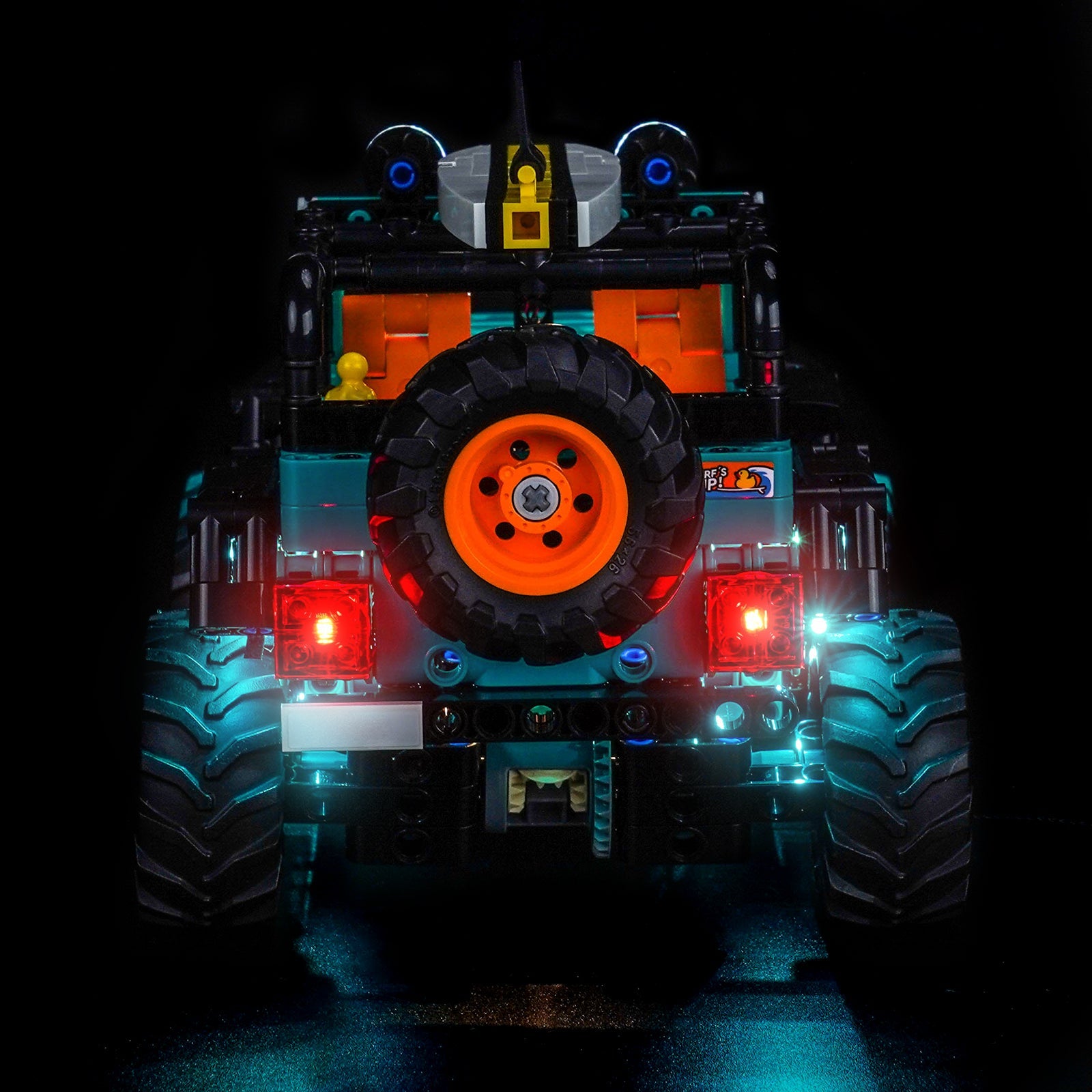Set de Iluminación LED para LEGO® Technic Jeep® Wrangler Rubicon – 42227 Versión con Control Remoto