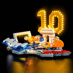 LED-belysningssæt til LEGO® Editions Kylian Mbappé – Fodboldhøjdepunkter 43013 (Elite Edition)
