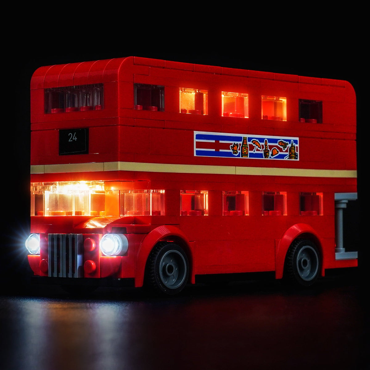 Set de Iluminación LED para LEGO® London Bus – 40953 Versión con Control Remoto