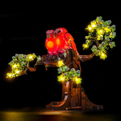 LED-Beleuchtungsset für LEGO® Ideas Liebesvögel 21365 Fernbedienungs-Version