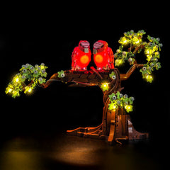LED-Beleuchtungsset für LEGO® Ideas Liebesvögel 21365 Fernbedienungs-Version
