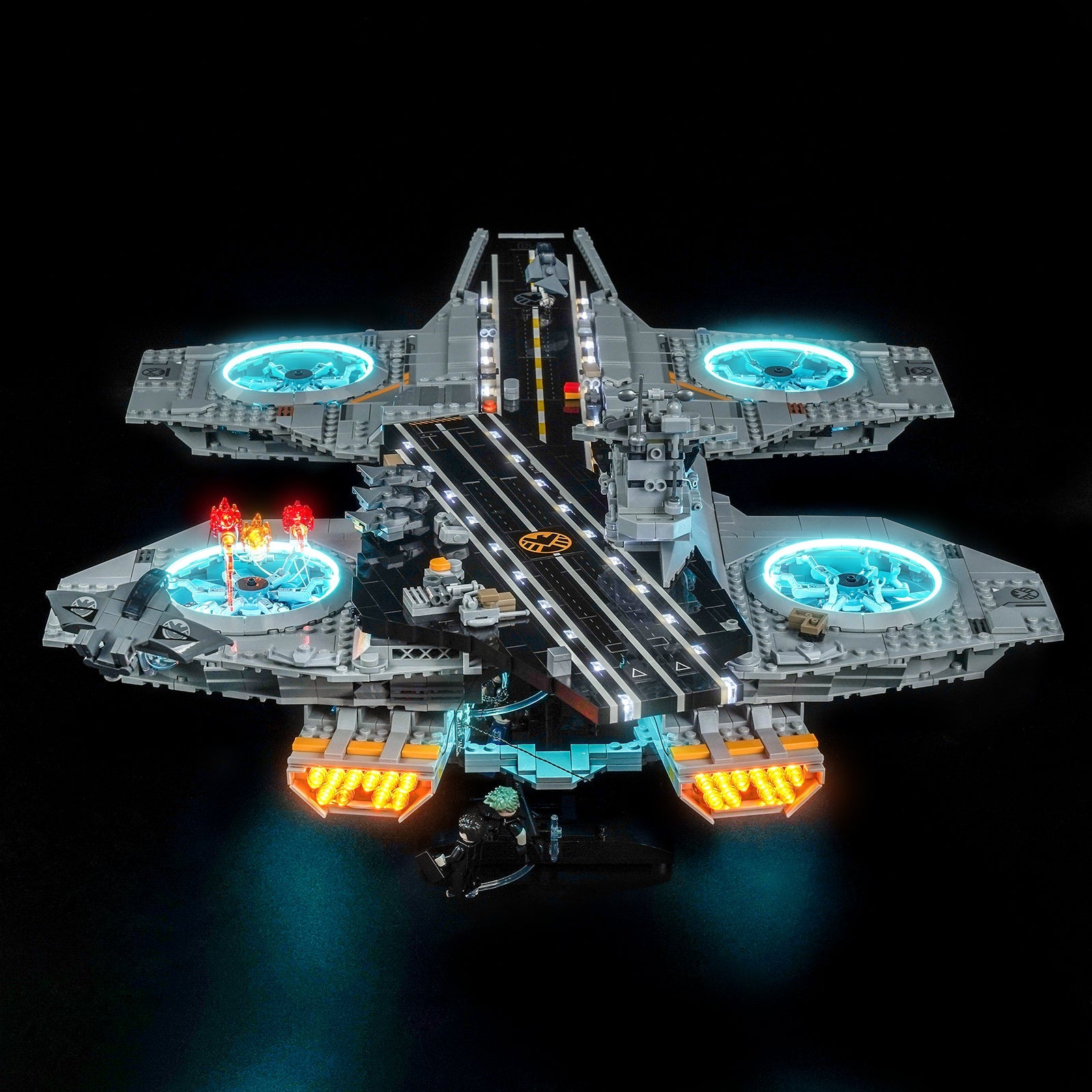 LED-Beleuchtungsset für LEGO® Marvel S.H.I.E.L.D. Helicarrier 76354