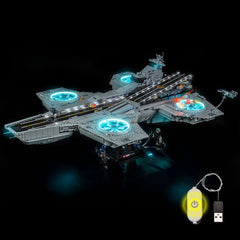 LED-Beleuchtungsset für LEGO® Marvel S.H.I.E.L.D. Helicarrier 76354