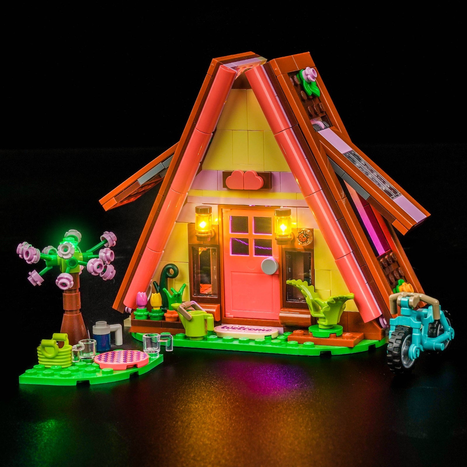 Kit luci a LED per LEGO® Friends Rifugio Nature Glamping 42682