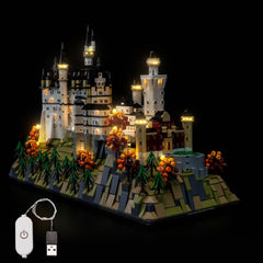LED-beleuchtungsset für LEGO® Architecture Neuschwanstein Castle 21063 Neue Version