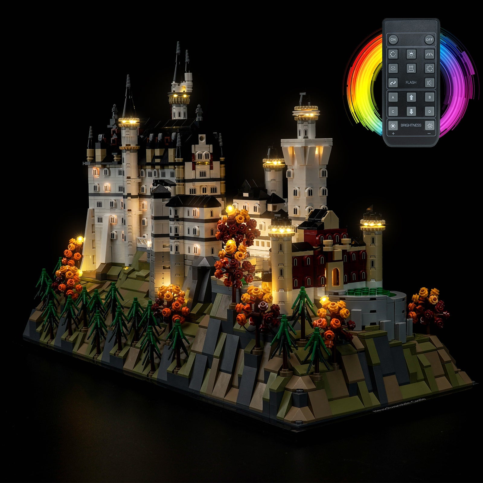 LED-beleuchtungsset für LEGO® Architecture Neuschwanstein Castle 21063 Neue Version