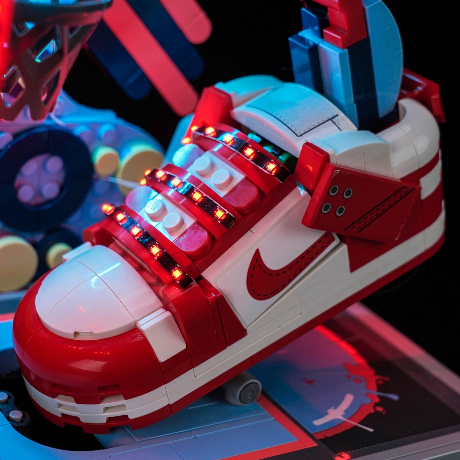 LED-beleuchtungsset für LEGO® Nike Dunk Trickshot 43021