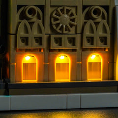 LED-belysningssæt til LEGO® Architecture Paris 21064 fjernbetjeningsversion