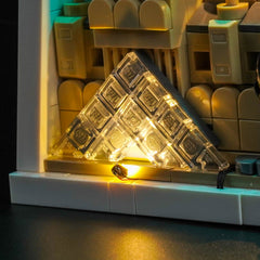 LED-belysningssæt til LEGO® Architecture Paris 21064 fjernbetjeningsversion