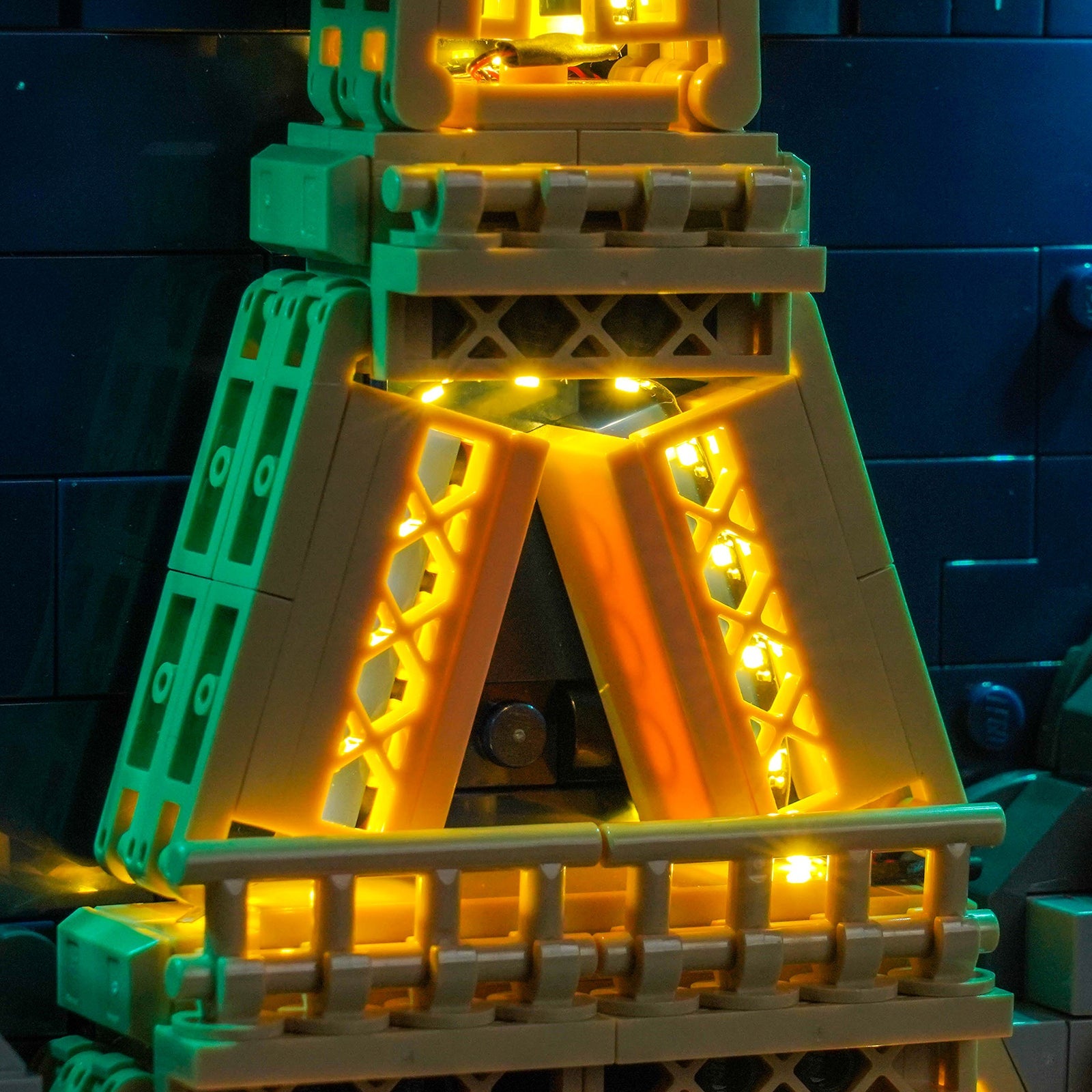 LED-belysningssæt til LEGO® Architecture Paris 21064 fjernbetjeningsversion