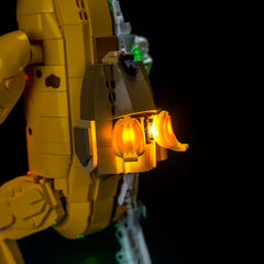 LED-beleuchtungsset für LEGO® Fortnite Peely Bone 77072