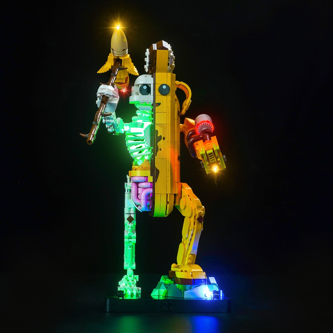 LED-beleuchtungsset für LEGO® Fortnite Peely Bone 77072