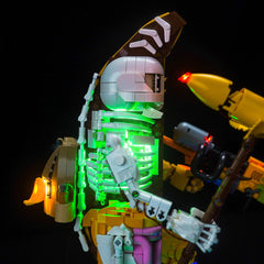 LED-beleuchtungsset für LEGO® Fortnite Peely Bone 77072