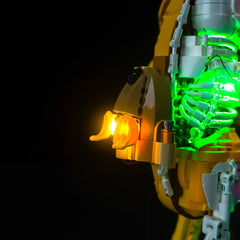 LED-beleuchtungsset für LEGO® Fortnite Peely Bone 77072
