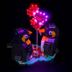 Kit di Illuminazione LED per LEGO® Pinguini Innamorati 40886 – Versione con Telecomando