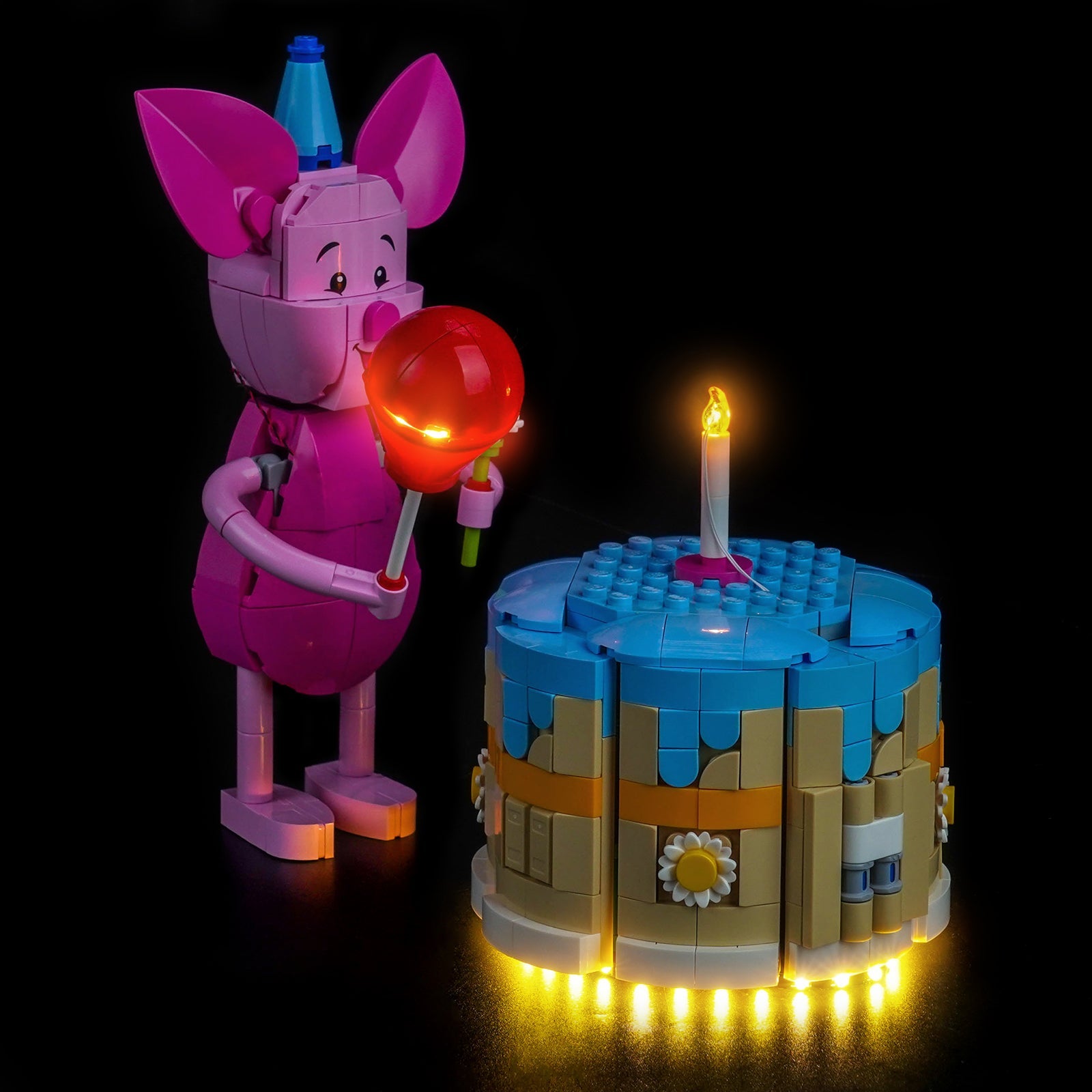 Set di Illuminazione LED per LEGO® Disney La Festa di Compleanno di Pimpi – 43305 Versione con Telecomando