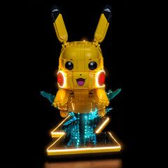 Set de Iluminación LED para LEGO® Pokémon Pikachu y Poké Ball – 72152 Versión con Control Remoto