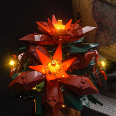 LED-beleuchtungsset für LEGO® Icons Poinsettia 10370