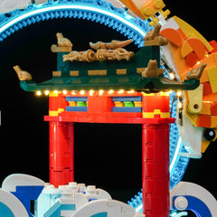 Set di illuminazione LED per LEGO® Carpa della Prosperità Salterina 80120