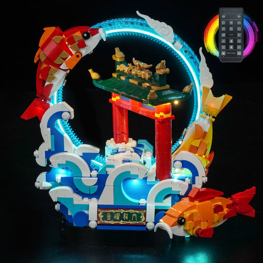 LED-Beleuchtungsset für LEGO® Prosperity Carp Leaping 80120