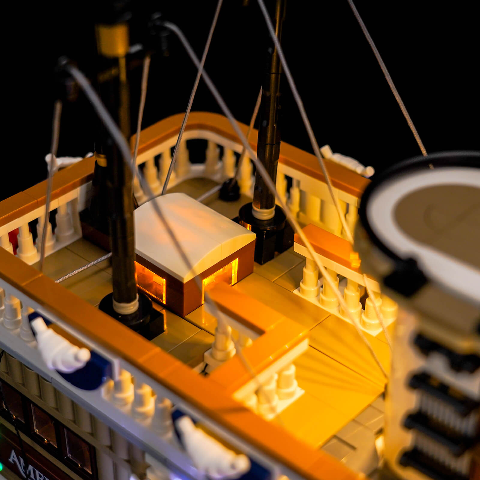 LED-beleuchtungsset für LEGO® Ideas River Steamboat 21356