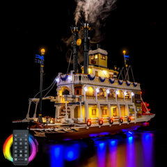 LED-beleuchtungsset für LEGO® Ideas River Steamboat 21356