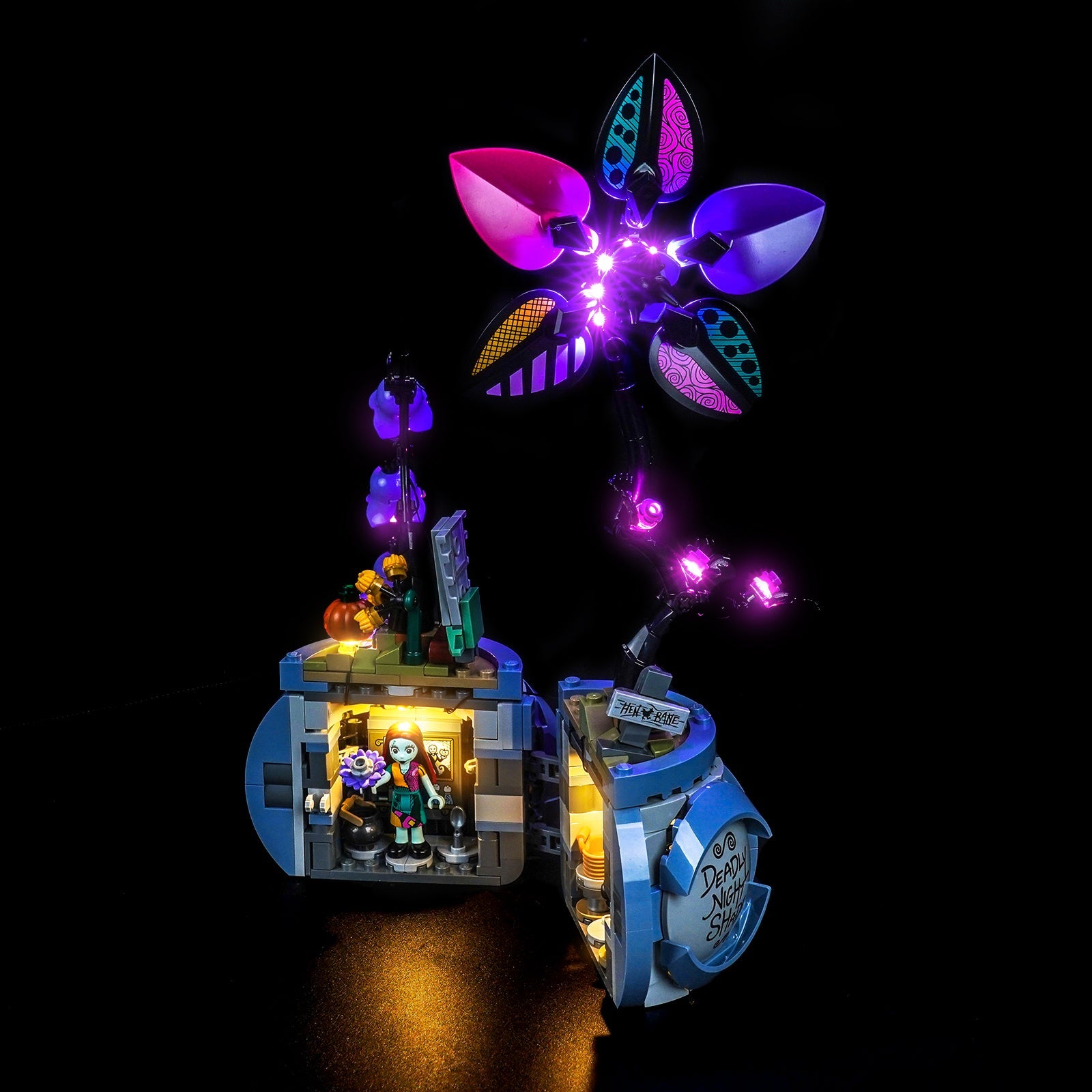 Set di Illuminazione LED per LEGO® Disney Il Vaso di Fiori di Sally – 43288 Versione con Telecomando