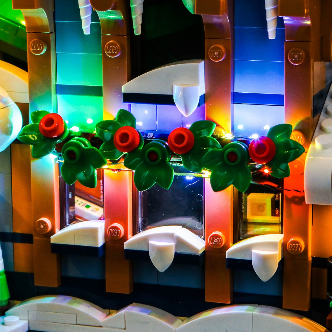 LED-Beleuchtungsset für LEGO® Icons Postamt des Weihnachtsmanns (10339)