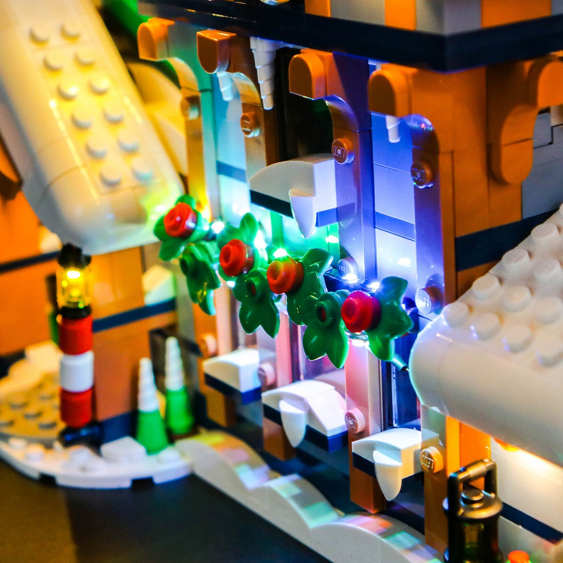 LED-Beleuchtungsset für LEGO® Icons Postamt des Weihnachtsmanns (10339)