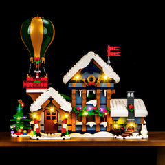 LED-beleuchtungsset für LEGO® Icons Santa's Post Office 10339 GC Version