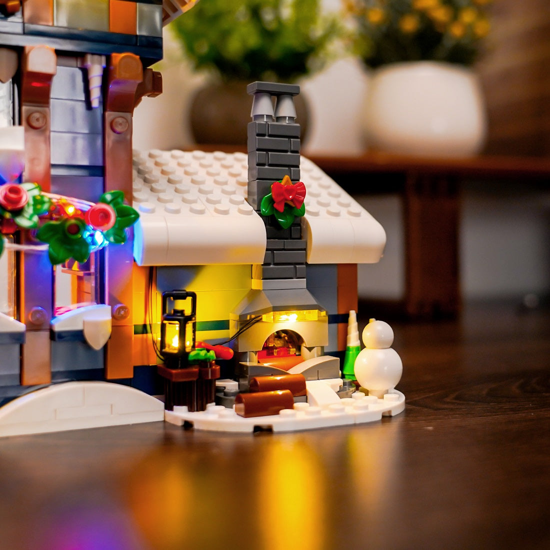 LED-beleuchtungsset für LEGO® Icons Santa's Post Office 10339 GC Version