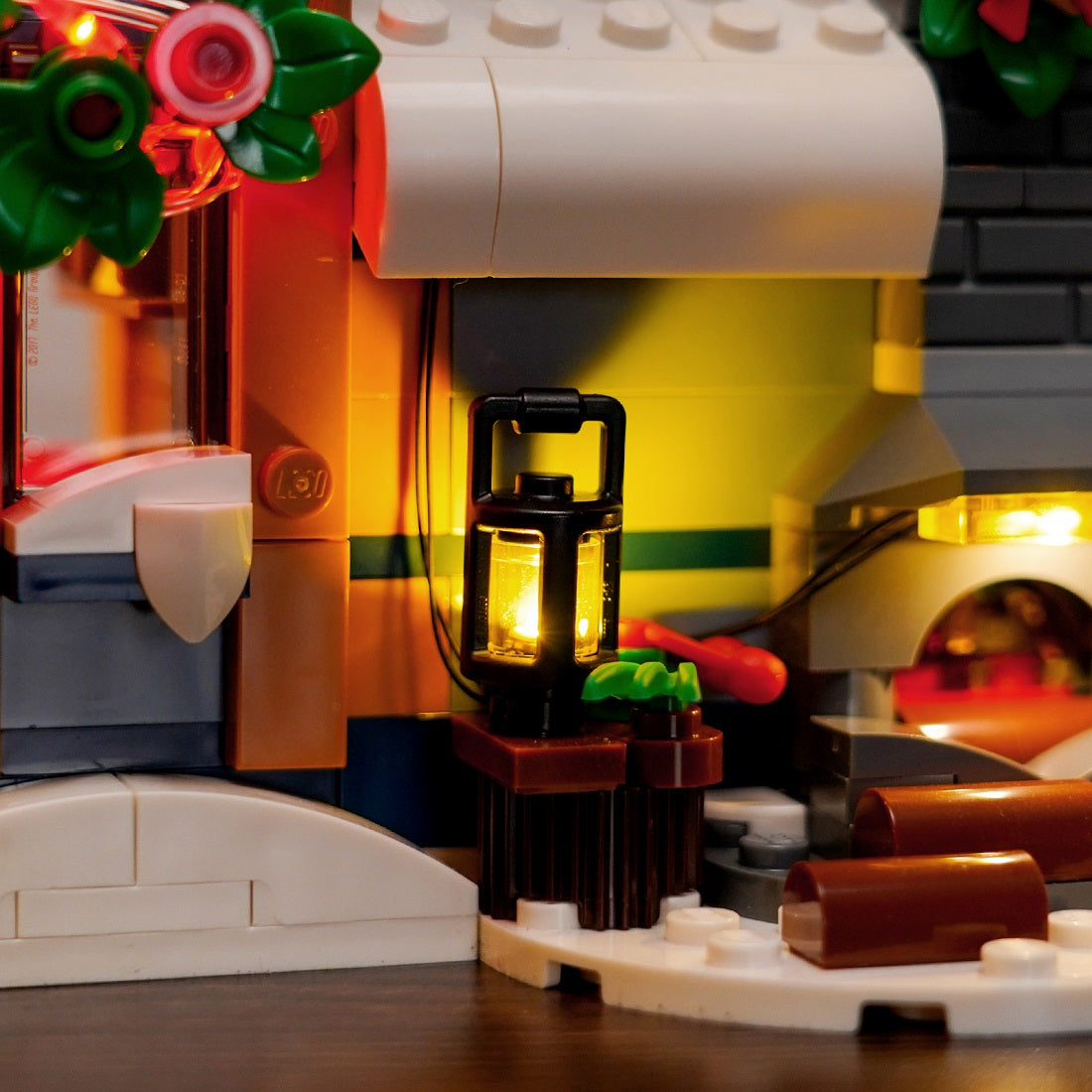 LED-beleuchtungsset für LEGO® Icons Santa's Post Office 10339 GC Version